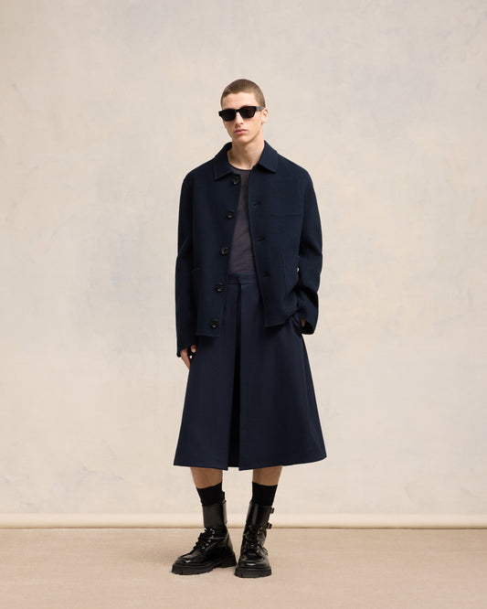 Boxy Buttoned Jacket
