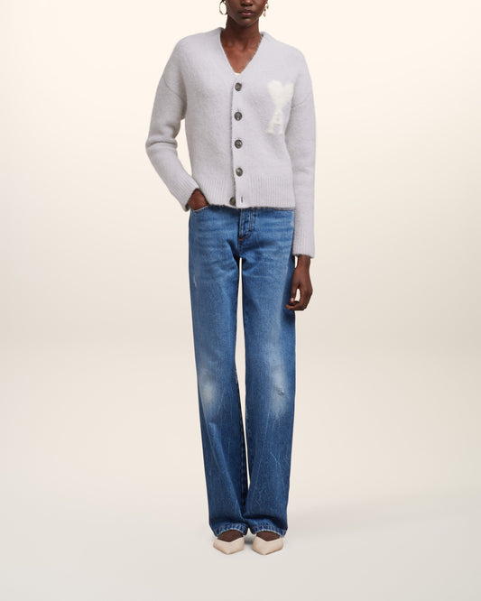 Cloudy Wool Ami de Coeur Cardigan