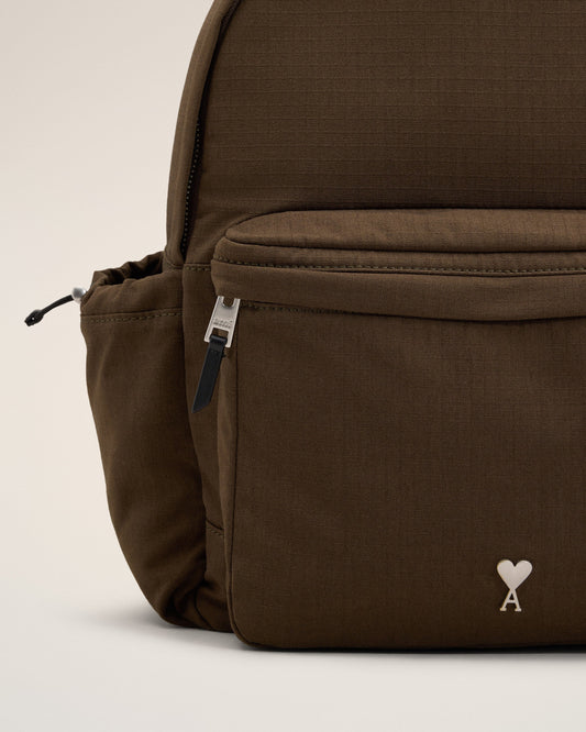 Green Canvas Ami de Coeur Backpack