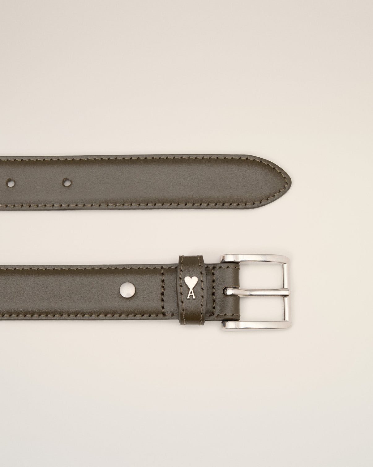 Green Leather Paris Paris Belt